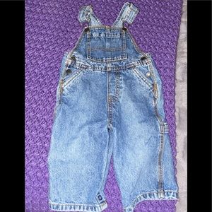 Children’s Place 6-9 mos denim overalls